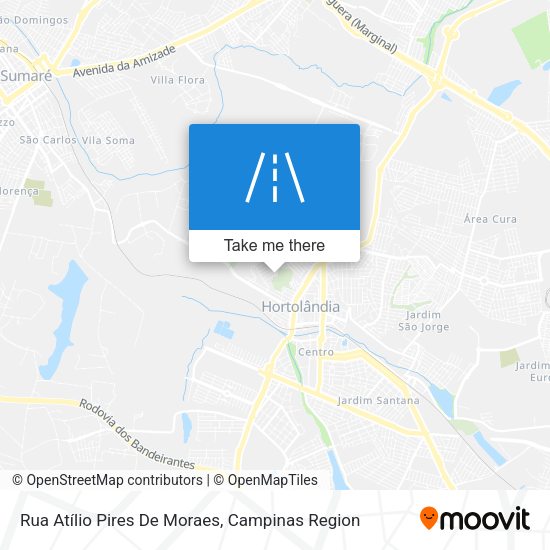 Rua Atílio Pires De Moraes map