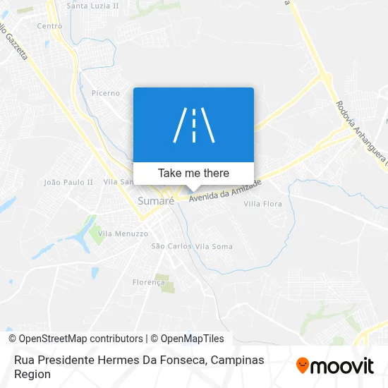 Rua Presidente Hermes Da Fonseca map