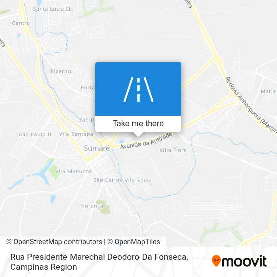 Rua Presidente Marechal Deodoro Da Fonseca map