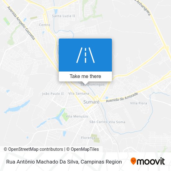 Rua Antônio Machado Da Silva map
