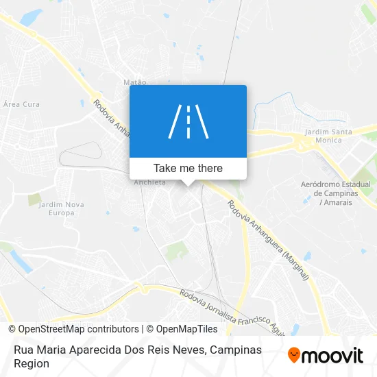 Rua Maria Aparecida Dos Reis Neves map