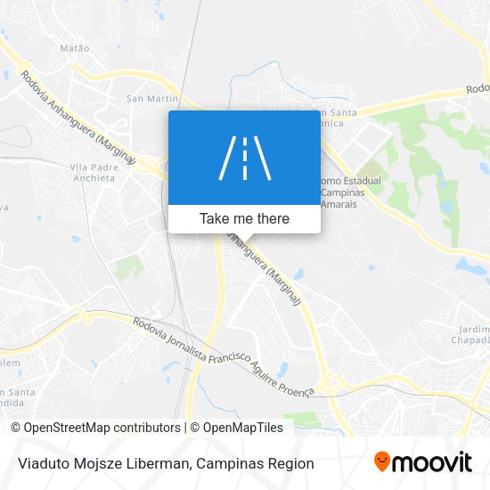 Viaduto Mojsze Liberman map