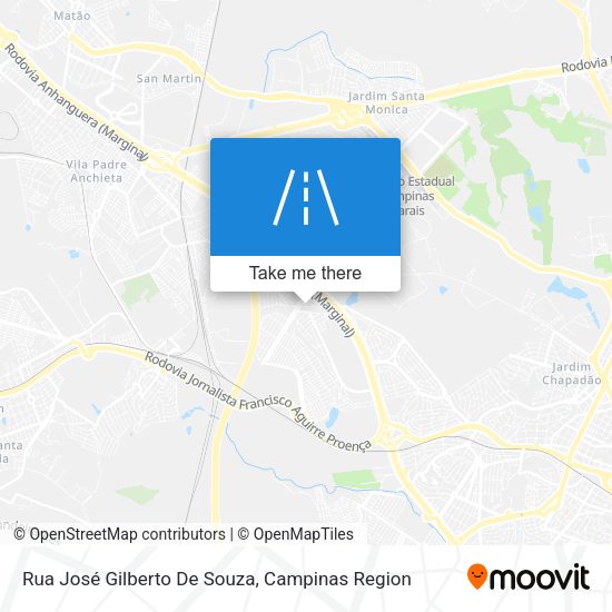 Rua José Gilberto De Souza map
