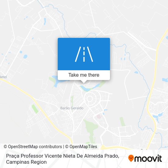 Praça Professor Vicente Nieta De Almeida Prado map