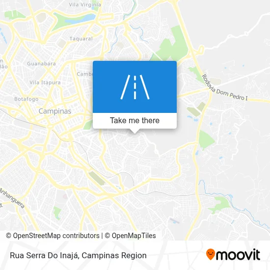 Rua Serra Do Inajá map