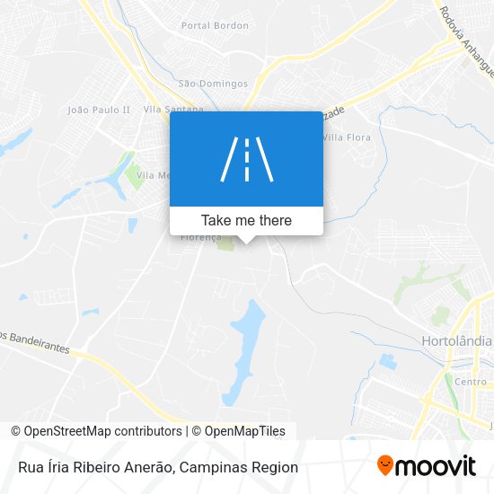 Rua Íria Ribeiro Anerão map