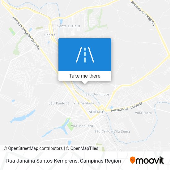 Rua Janaína Santos Kemprens map