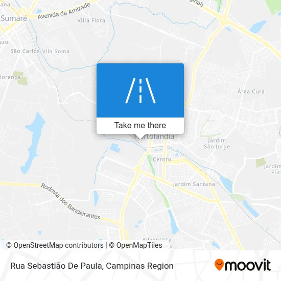 Rua Sebastião De Paula map