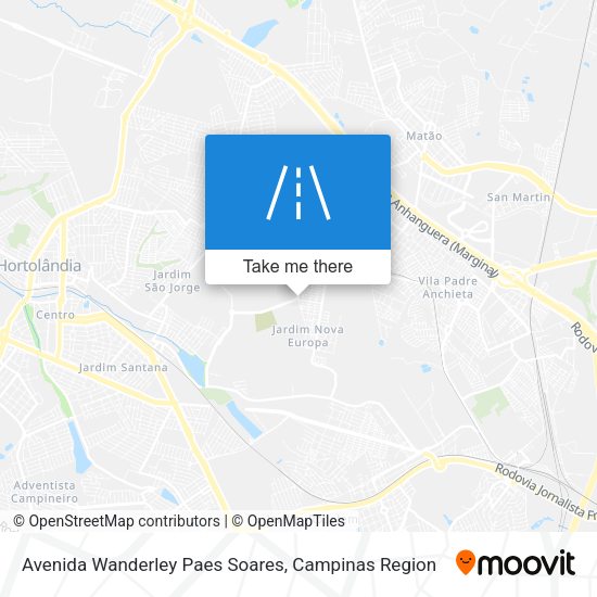 Avenida Wanderley Paes Soares map