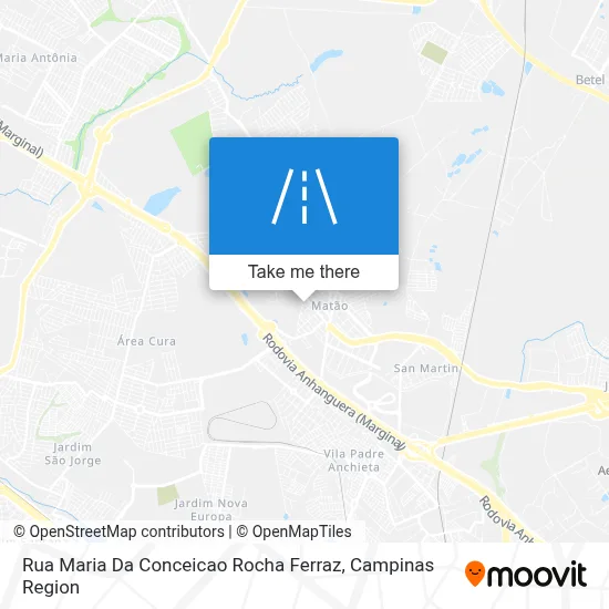 Rua Maria Da Conceicao Rocha Ferraz map