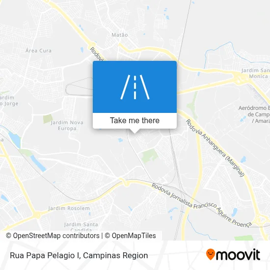 Rua Papa Pelagio I map