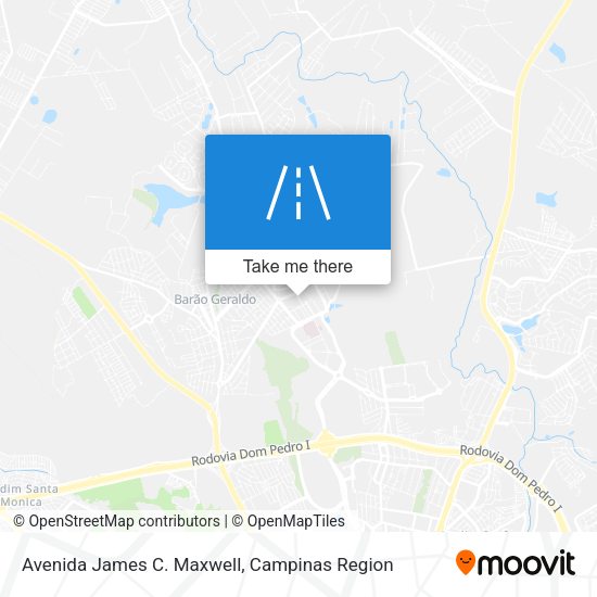 Avenida James C. Maxwell map