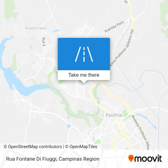 Rua Fontane Di Fiuggi map