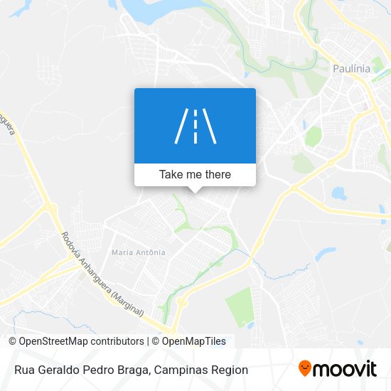 Rua Geraldo Pedro Braga map