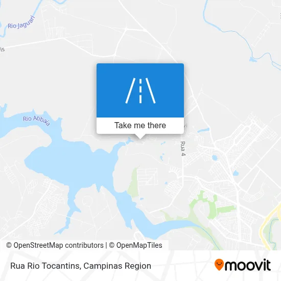 Rua Rio Tocantins map