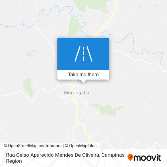 Rua Celso Aparecido Mendes De Oliveira map
