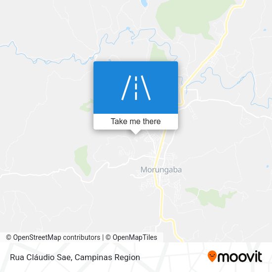 Rua Cláudio Sae map