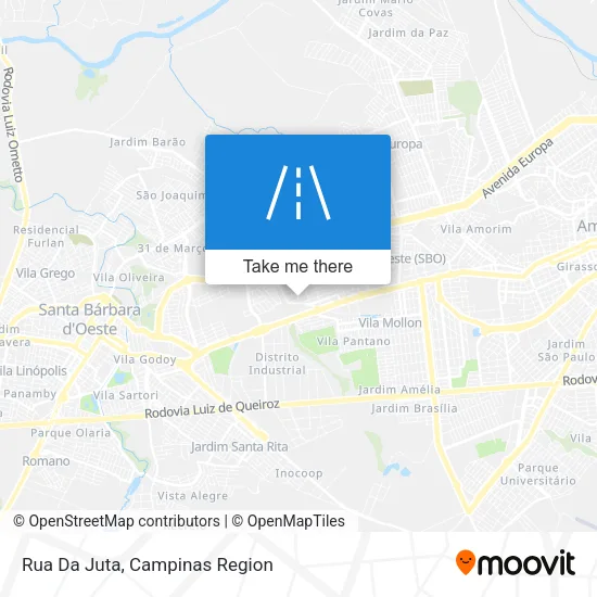 Rua Da Juta map
