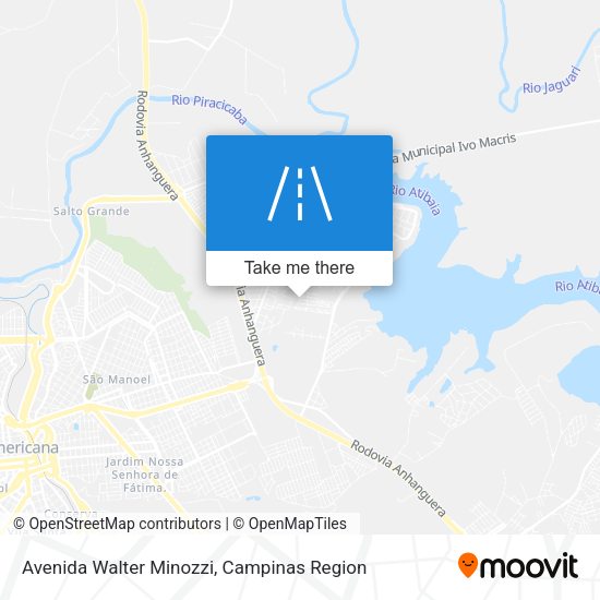 Avenida Walter Minozzi map