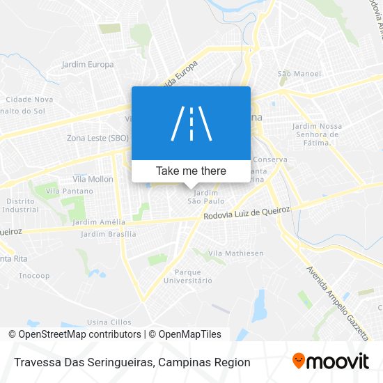 Travessa Das Seringueiras map