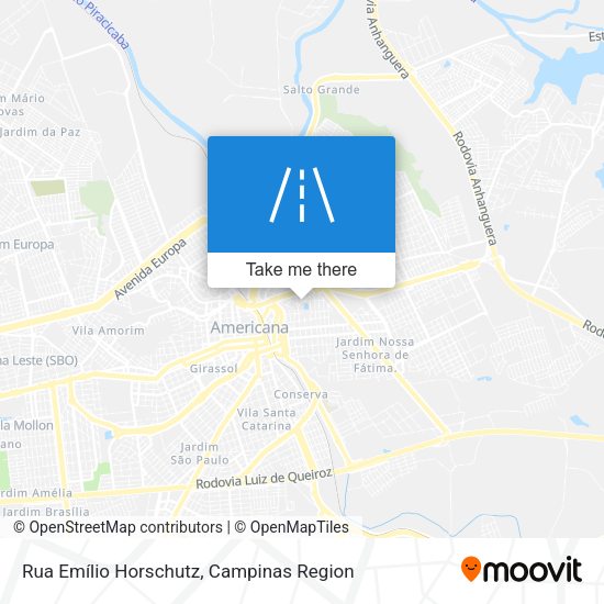 Rua Emílio Horschutz map