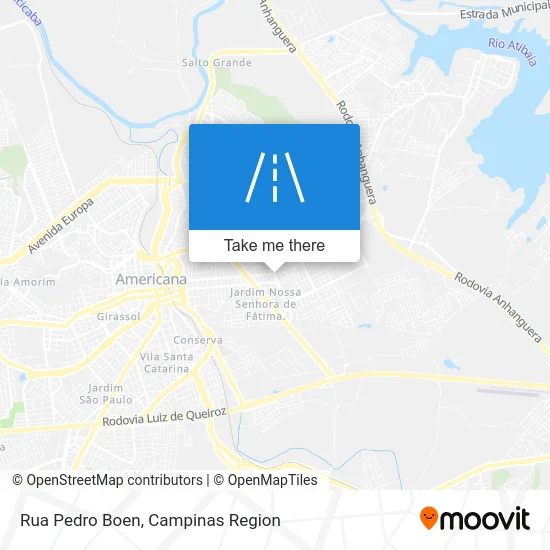 Rua Pedro Boen map