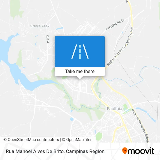 Rua Manoel Alves De Brito map