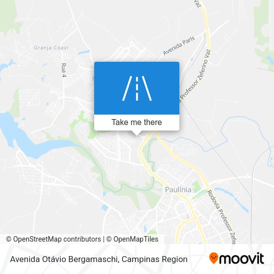 Avenida Otávio Bergamaschi map