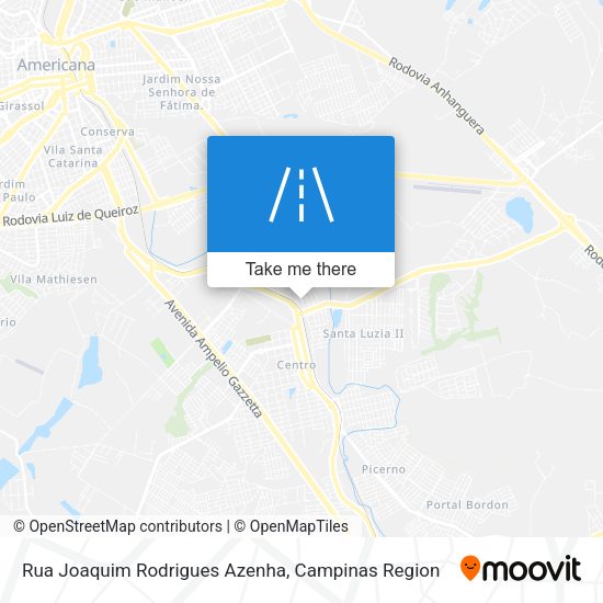Rua Joaquim Rodrigues Azenha map