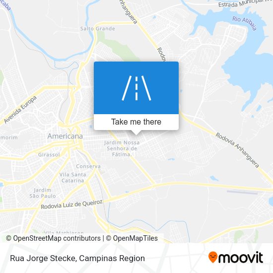 Rua Jorge Stecke map