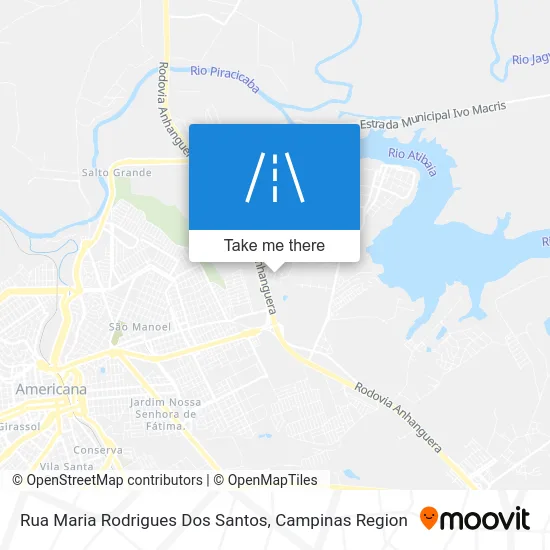 Rua Maria Rodrigues Dos Santos map