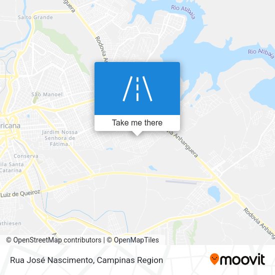 Rua José Nascimento map