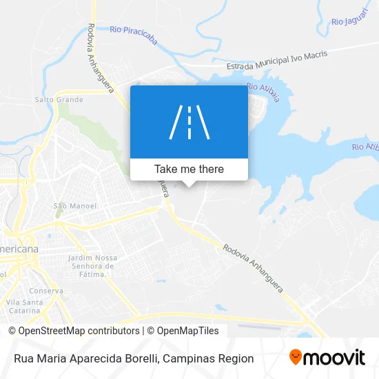 Rua Maria Aparecida Borelli map