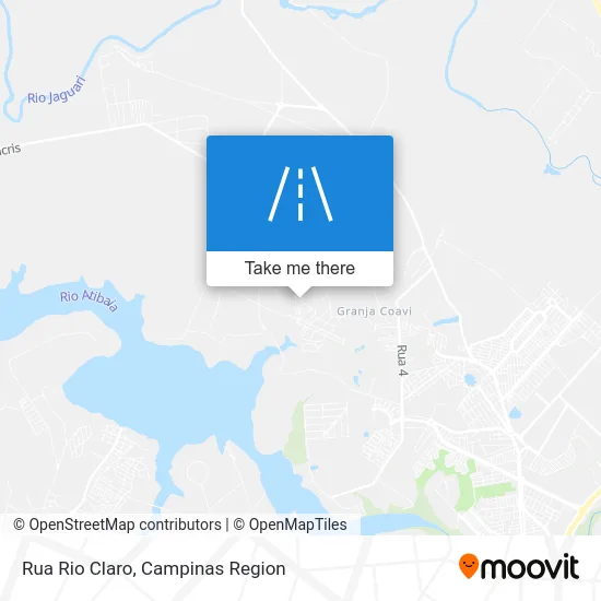 Rua Rio Claro map