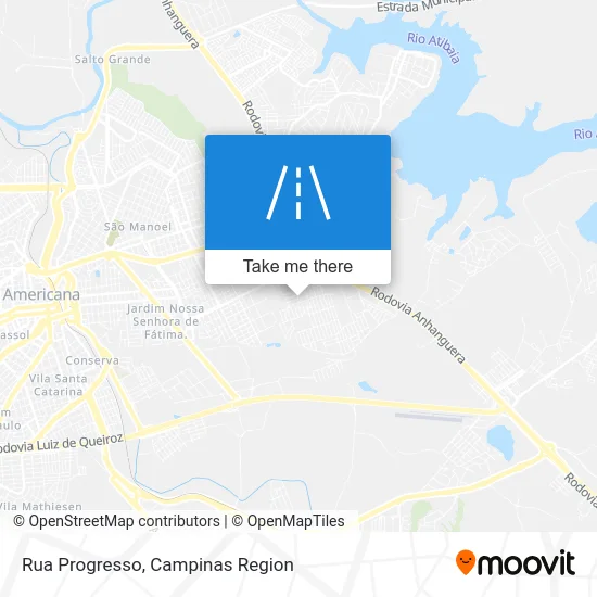 Rua Progresso map