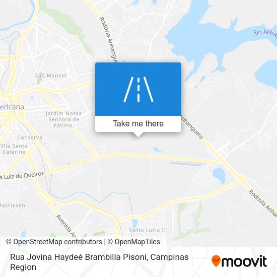 Rua Jovina Haydeé Brambilla Pisoni map