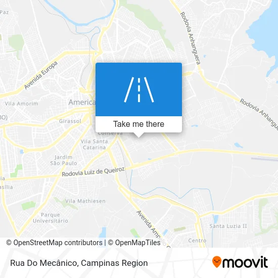 Rua Do Mecânico map