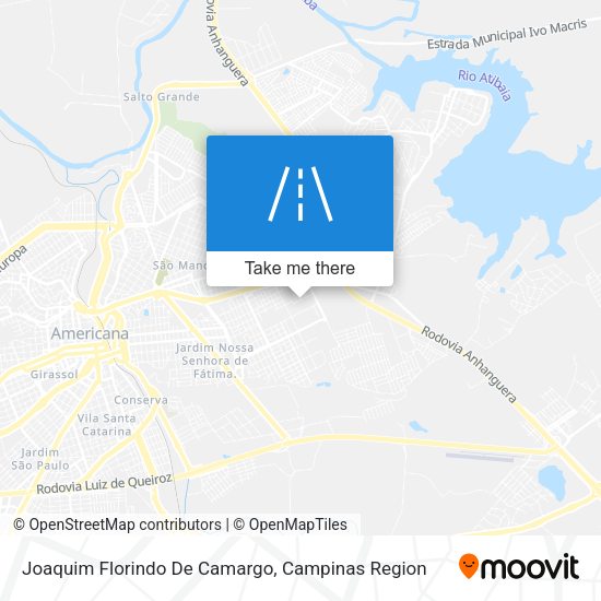 Joaquim Florindo De Camargo map