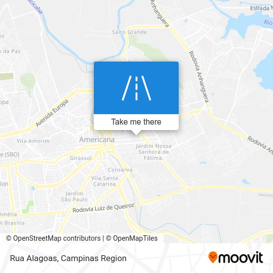 Rua Alagoas map