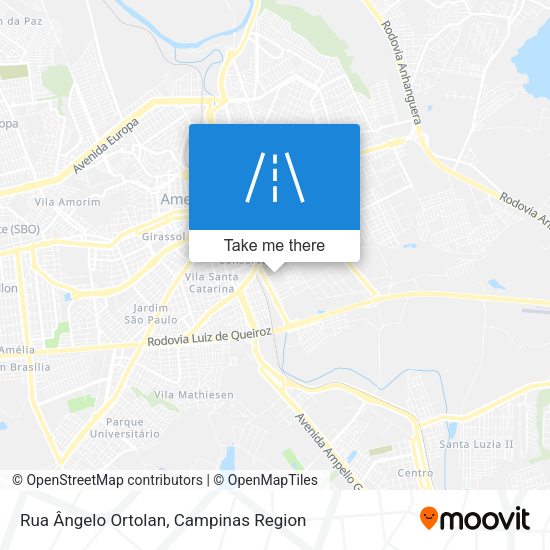 Rua Ângelo Ortolan map