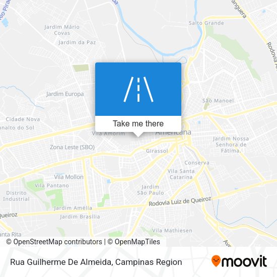 Rua Guilherme De Almeida map