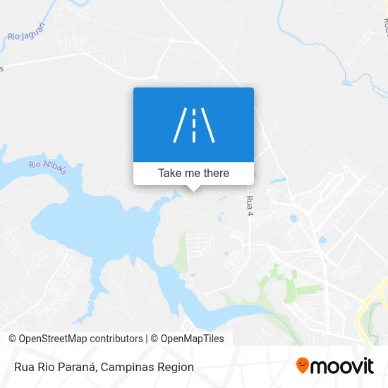 Rua Rio Paraná map