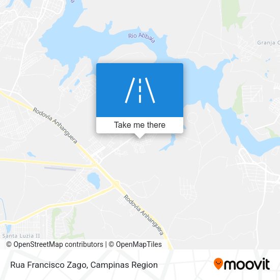 Rua Francisco Zago map