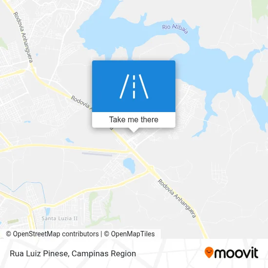 Rua Luiz Pinese map