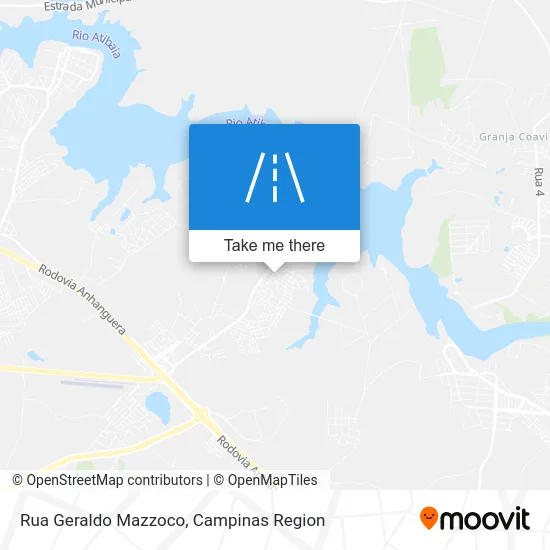 Rua Geraldo Mazzoco map