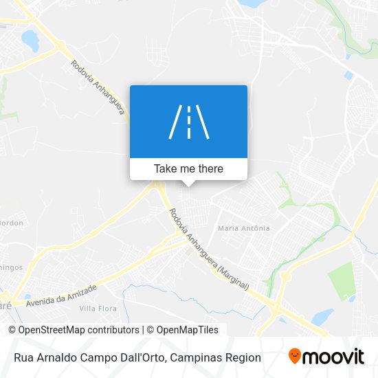 Rua Arnaldo Campo Dall'Orto map