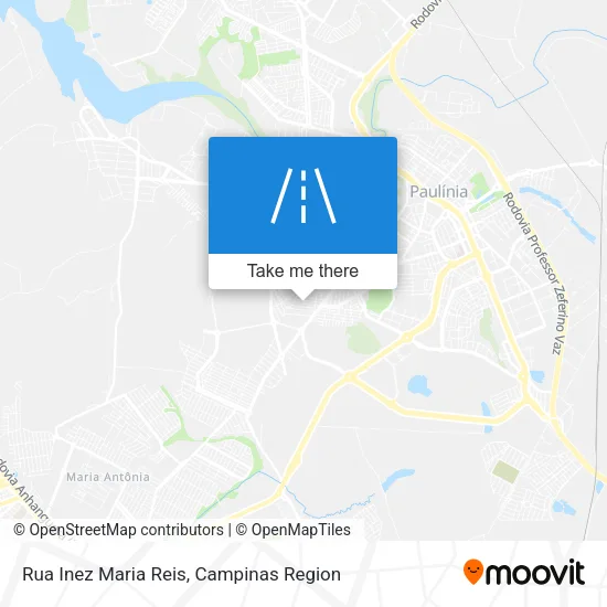 Rua Inez Maria Reis map