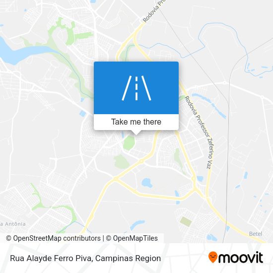 Rua Alayde Ferro Piva map