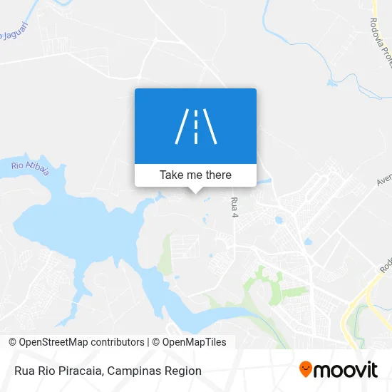 Rua Rio Piracaia map