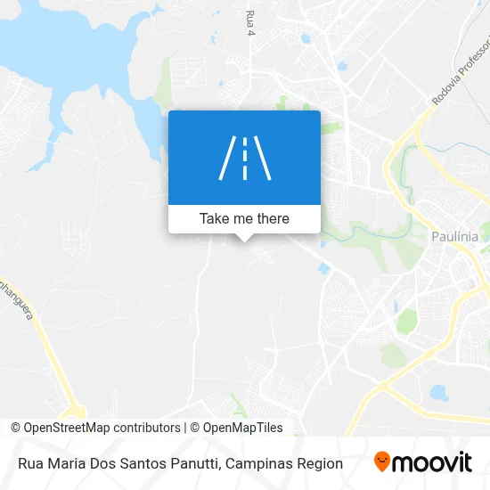 Rua Maria Dos Santos Panutti map